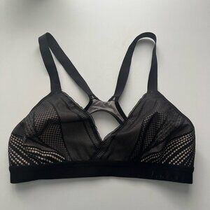 Lululemon Awake To Lace Bra Black Barely Beige 34B